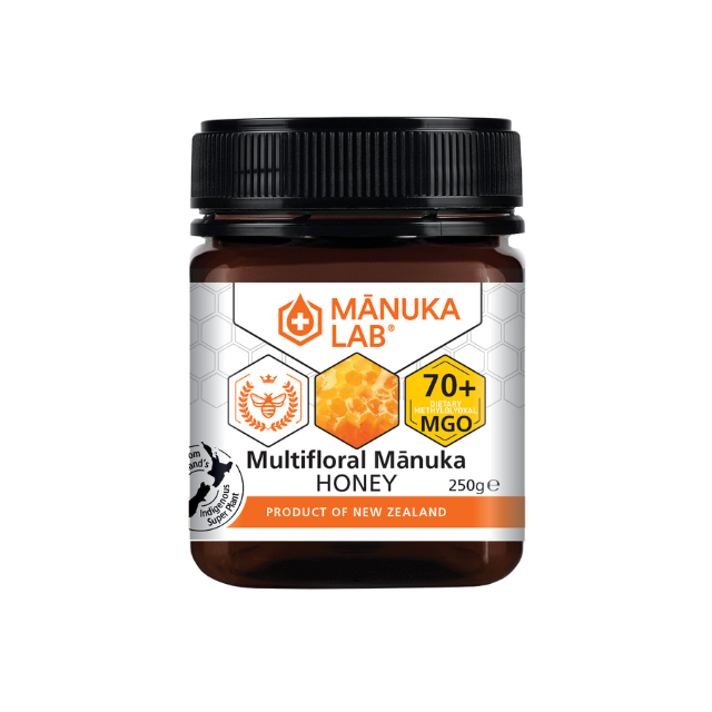 Mānuka Honey 70+ MGO 250G – Manuka Lab UK