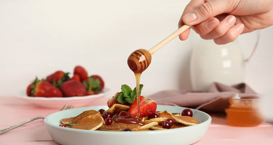 Using manuka honey on pancakes