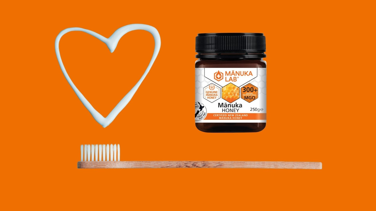 Manuka Honey for oral health graphic 