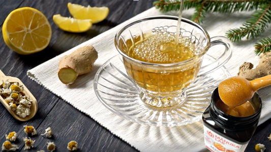 Manuka Honey Lemon Ginger Tea