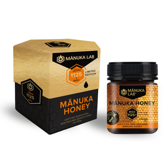 Rare High Grade Mānuka Honey 1125+ MGO 250G