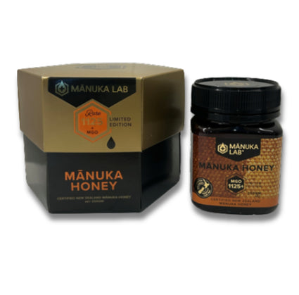 Rare High Grade Mānuka Honey 1125+ MGO 250G