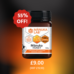 Mānuka Honey 100+ MGO 500G - Manuka Lab UK