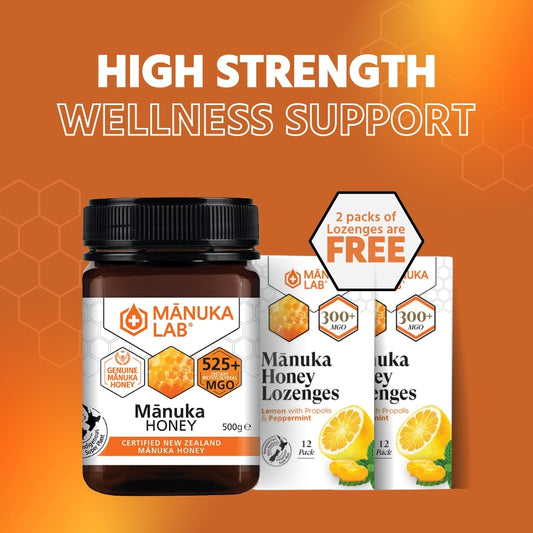 High Strength Wellness Support - Manuka Lab UK