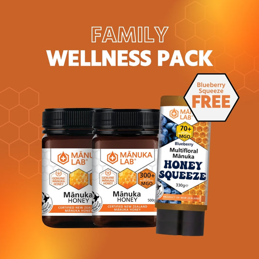 Family Wellness Pack - Manuka Lab UK