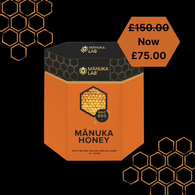 Rare High Grade Mānuka Honey 1125+ MGO 250G - Manuka Lab UK