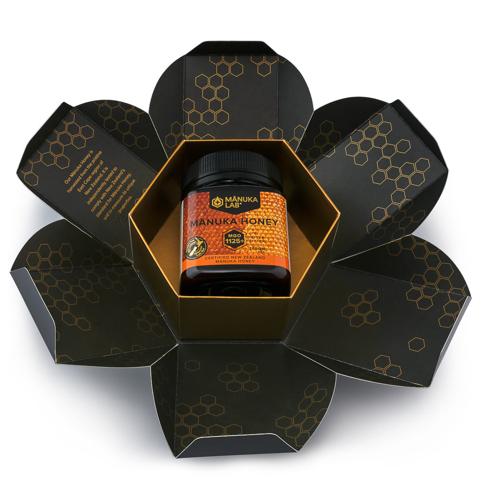 Rare High Grade Mānuka Honey 1125+ MGO 250G - Manuka Lab UK