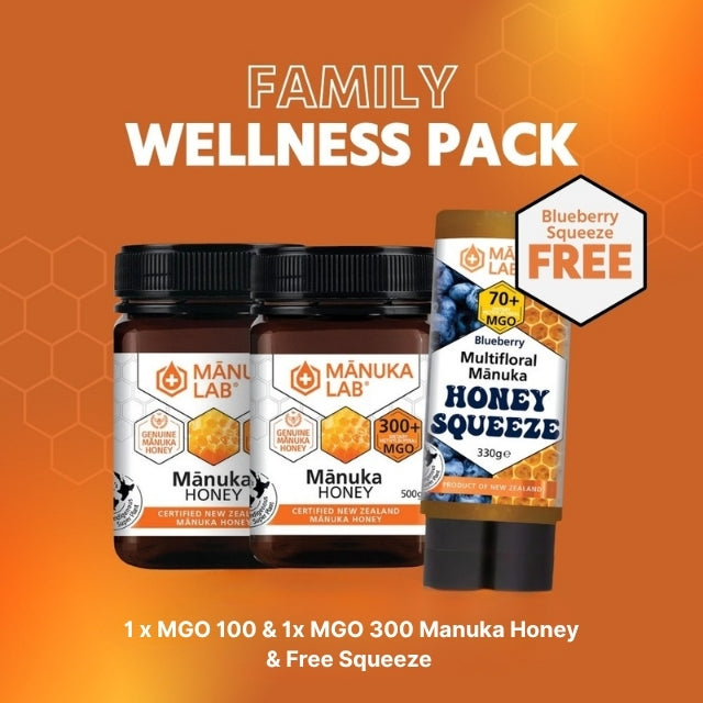 Family Wellness Pack - Manuka Lab UK