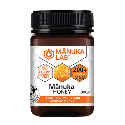Mānuka Honey 200+ MGO 500G - Manuka Lab UK