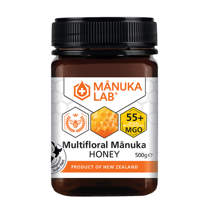 Mānuka Honey 55+ MGO 500G - Manuka Lab UK