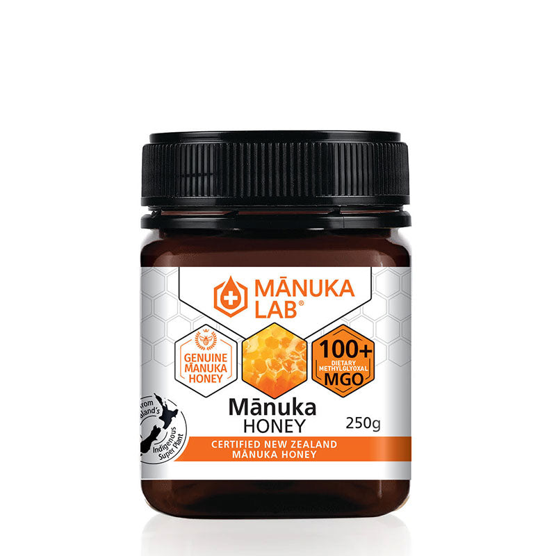 Mānuka Honey 100+ MGO 250G - Manuka Lab UK
